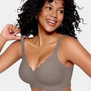 Seamless Comfort Bra - Gray
